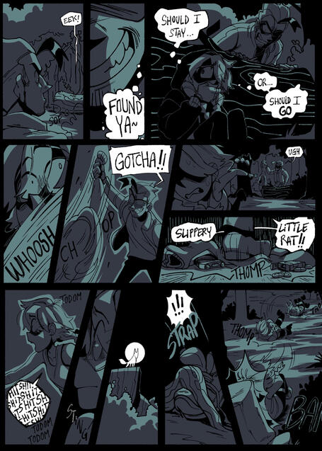 Random chase scene