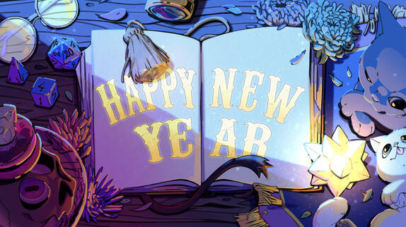 Happy New Year Illustration
